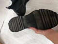 ZARA дамски боти тип чорап – черни, EU 37, снимка 4