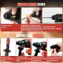 Акумулаторен перфоратор/къртач тип “hammer drill” с 3 свредла, SDS-Plus и помощна дръжка, снимка 2