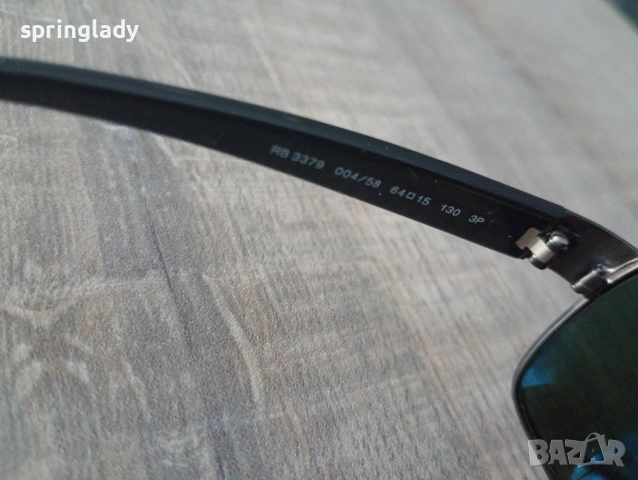 Слънчеви очила Ray Ban RB3445 002/58 & RB3379 004/58 , снимка 5 - Слънчеви и диоптрични очила - 55225370