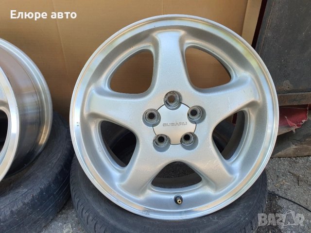 Джанти Субару 5x100x6,5J16ет55, снимка 4 - Гуми и джанти - 50263317