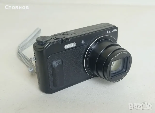 Компактен фотоапарат Panasonic Lumix DMC-TZ58 / 16 MP / Full HD / Wi-Fi / 20х оптичен зум, снимка 3 - Фотоапарати - 55692290