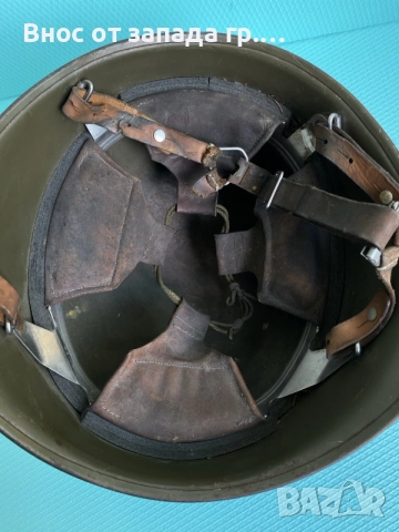 Военна каска от втората световна война WWII 2, снимка 9 - Колекции - 55407706