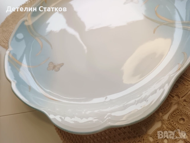Порцеланово плато, снимка 2 - Чинии - 54401129