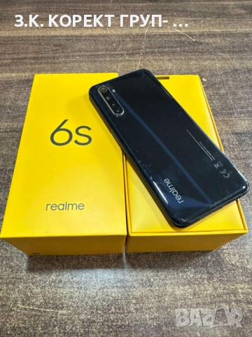 Продавам Realme 6S 64GB / 4GB RAM, снимка 2 - Други - 54567586