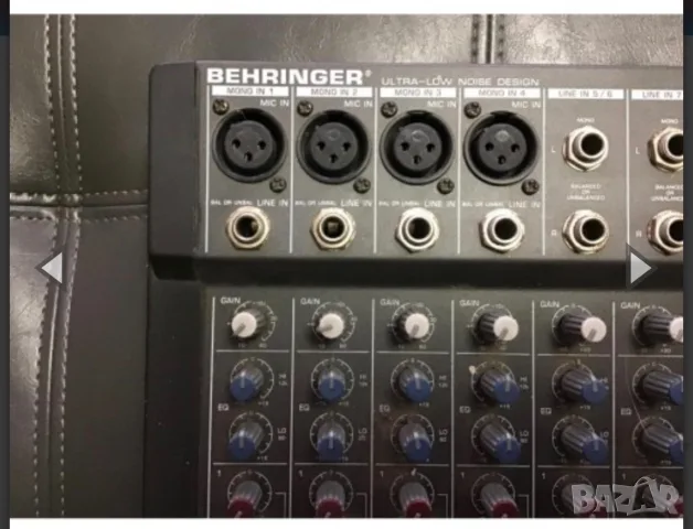 Продава миксер Behringer Eurorack MX 1602, снимка 2 - Други - 55469508