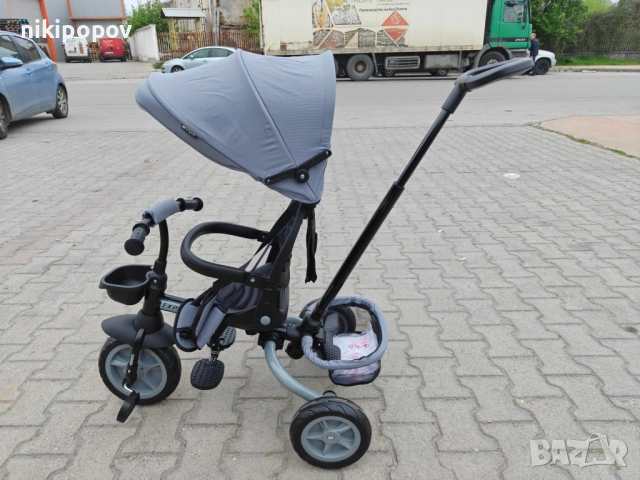 BYOX Детска триколка EXPLORE сив, снимка 7 - Други - 54493764