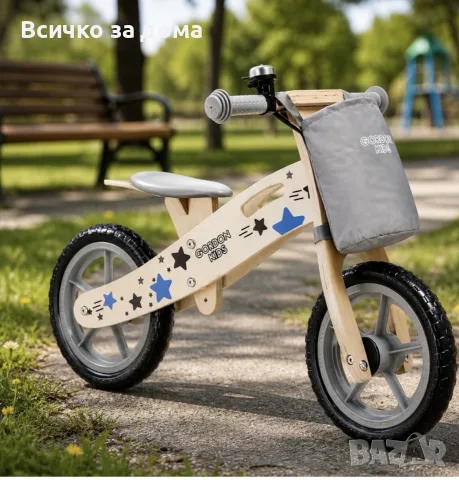 Дървено баланс колело 12”, снимка 3 - Детски велосипеди, триколки и коли - 55415831