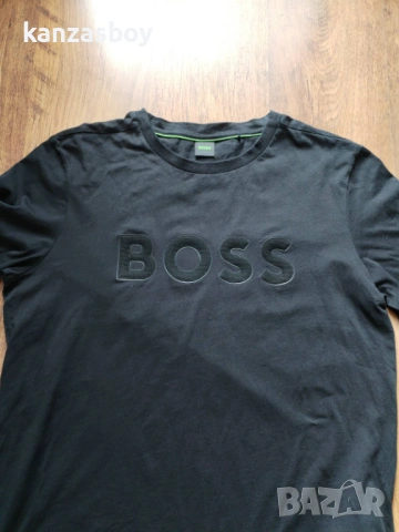 hugo boss green - страхотна мъжка тениска XL , снимка 4 - Тениски - 54662714