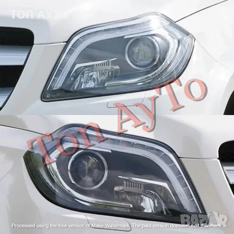 Капаци Фарове GL X166 Мерцедес Mercedes 2012-2016 Стъкла Фарове Капаци, снимка 4 - Аксесоари и консумативи - 55299459