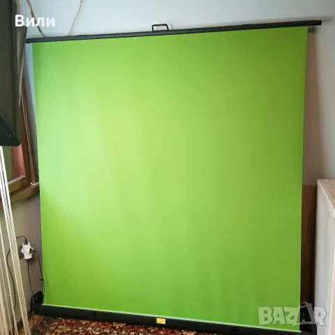 Зелен екран Elgato Green Screen 20GAF9901 / 10GAF9901, зелен фон за стрийминг, снимка 3 - Чанти, стативи, аксесоари - 40227758