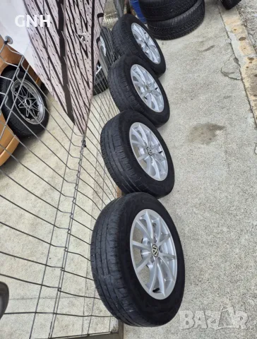 Джанти  Ronal 14 цола , 5х100 , 5j ,et35 , 165/70/14 Vw  Skoda  Subaru  Toyota, снимка 6 - Гуми и джанти - 55412272