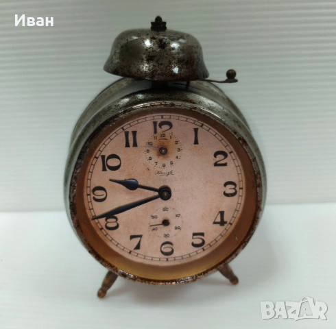 Стар будилник Kienzle,работи