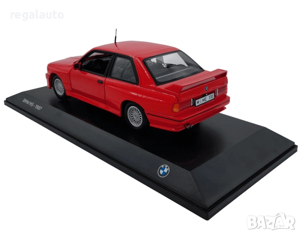 80435A5D018,умален модел,die-cast BMW M3 STREET 1987(E30)1:18, снимка 2 - Колекции - 55231036
