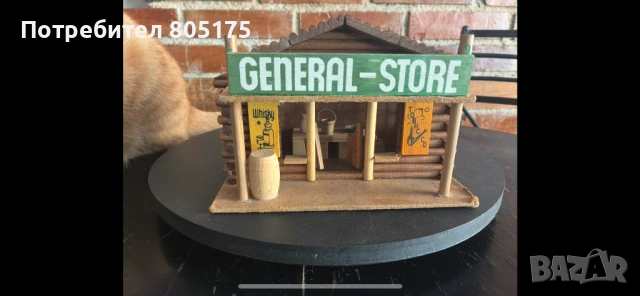 Стари western къщички Германия.Индианци каубои войници фигурки