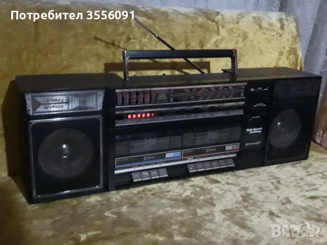    SHARP  WF-371Z, снимка 3 - Радиокасетофони, транзистори - 54796613