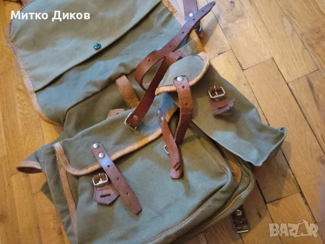 бризентова раница нова 33х26х11см №9 и друга 34х 31см нова, снимка 11 - Екипировка - 53328887