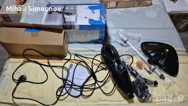 Парочистачка Zeegma, 1500 W, кабел 5 м, комплект 7 аксесоара