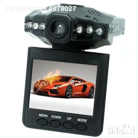 DVR H198 рекордер за автомобил Cycle recording функция ABS пластмаса -3Mpx AC12, снимка 11 - Аксесоари и консумативи - 55336833