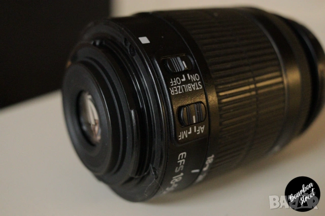 Canon EF-S 18-55mm f/3.5-5.6 IS STM, снимка 5 - Обективи и филтри - 54371487
