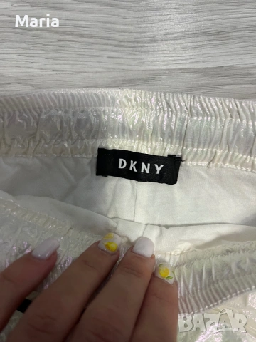 DKNY дамски къси панталонки / шорти с перлен ефект, снимка 2 - Детски панталони и дънки - 55127003