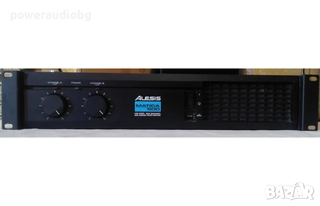 Висококачествен американски усилвател Alesis Matica 500 - 1бр.