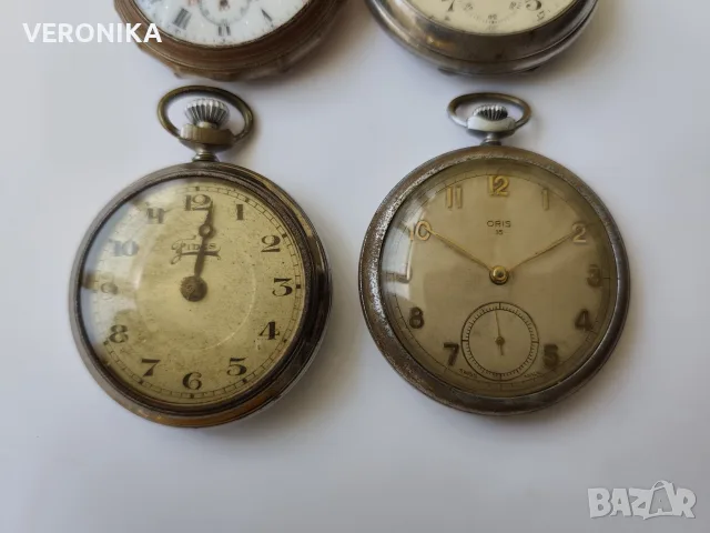 Лот стари джобни часовници., снимка 3 - Джобни - 55631153