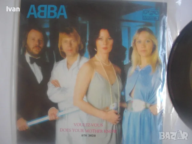 1979г. ГРУПА "ABBA" НОВА ГРАМОФОННА МАЛКА ПЛОЧА С 2 СИНГЪЛА КОЛЕКЦИОНЕРСКА БАЛКАНТОН ВТК 3628, снимка 5 - Грамофонни плочи - 55316860