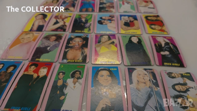 Ретро карти Spice Girls - 25 бр.