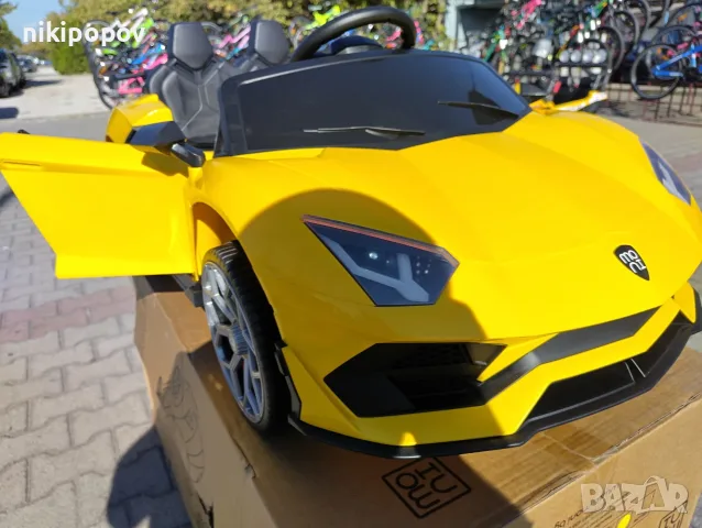 LAMBO Акумулаторна кола CHIARA жълт, снимка 10 - Други - 55440073
