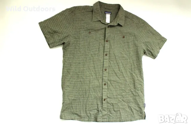 PATAGONIA Back Step Shirt - мъжка риза с къс ръкав, размер L