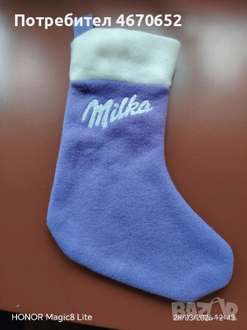 Коледни чорапи за подаръци, снимка 2 - Декорация за дома - 54005420