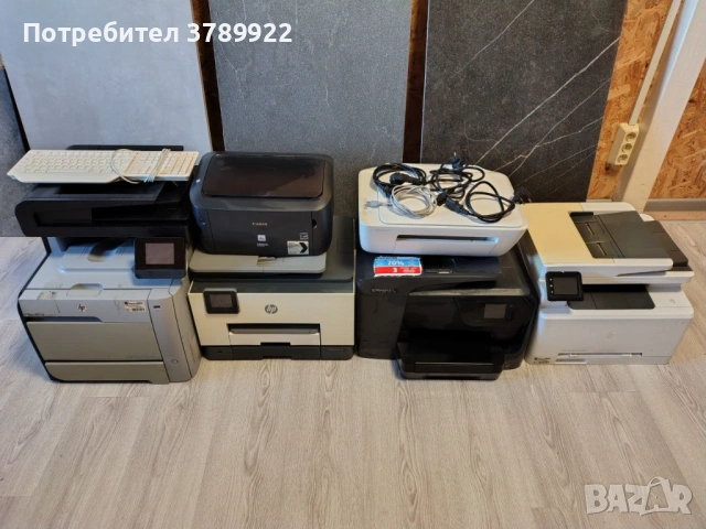 Принтери HP и CANON