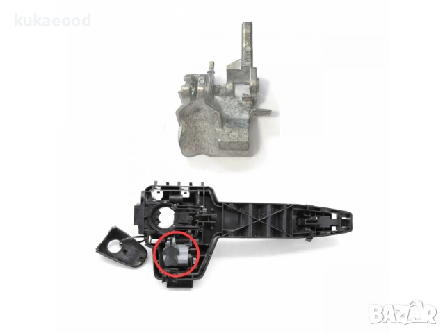 Елемент от основа за външна дръжка на Mercedes Vito W447, снимка 3 - Части - 53975063