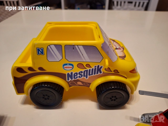 Кола Nesquik, ремарке Playmobil, двете и моторни шейни McDonald's др., снимка 12 - Колекции - 54634295