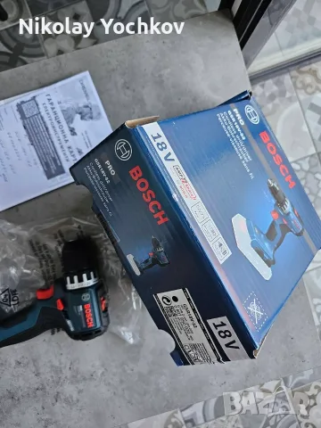 Винтоверт Бoш Bosch GSR 18V-52, снимка 2 - Винтоверти - 55693275