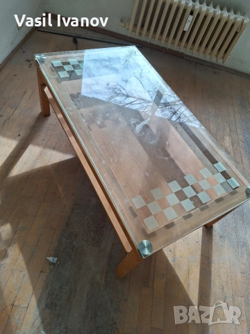 Холна маса със стъкло, снимка 4 - Маси - 54127914