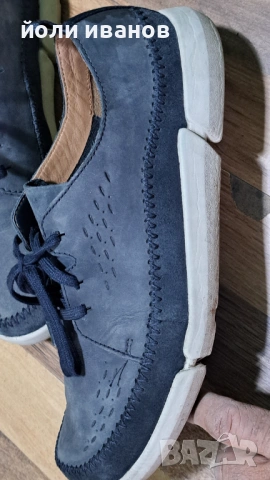 bugatti,Clarks-оригинални кожени обувки 43 и 44 номера, снимка 14 - Маратонки - 54114848
