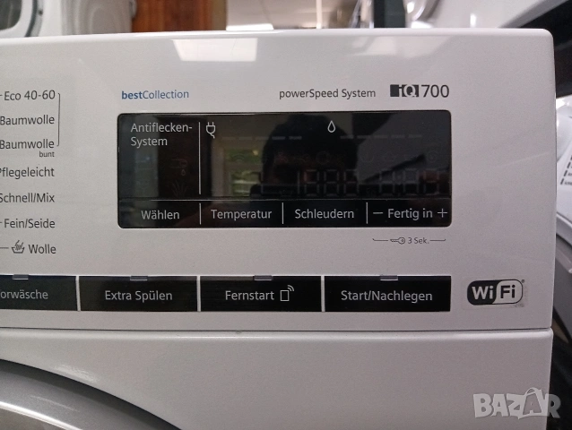 Пералня Сименс Siemens IQ 700 A+++ 9кг WI-FI Made in Germany 2 години Гаранция!, снимка 3 - Перални - 54772848