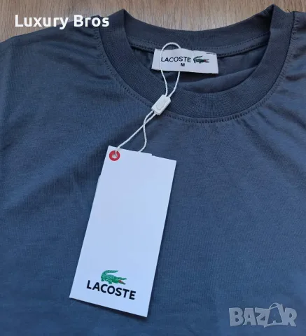 Мъжки тениски Lacoste, снимка 2 - Тениски - 55624908