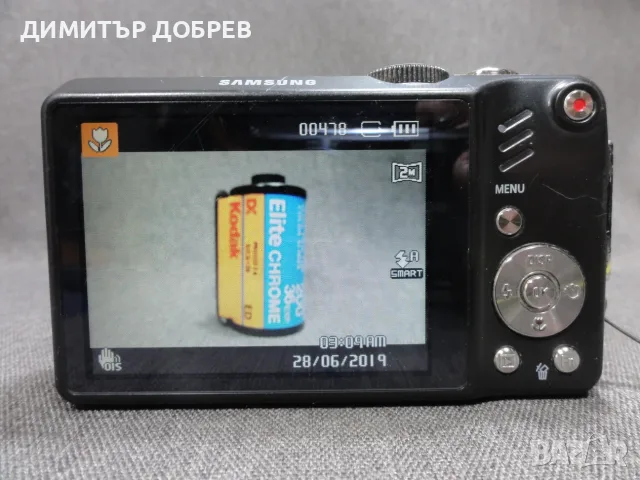ЦИФРОВ ФОТОАПАРАТ SAMSUNG WB600 12.2MP CCD DIGITAL CAMERA Y2K RETRO DIGICAM, снимка 12 - Фотоапарати - 55423528