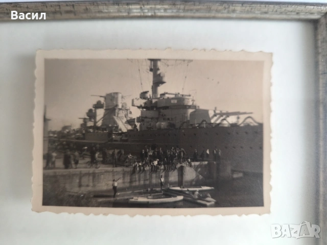 Оригинални Ретро Снимки на Немския Крайцер „Лайпциг“ (Kriegsmarine), снимка 4 - Антикварни и старинни предмети - 54957353