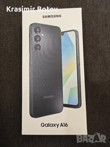 Samsung A16 4 ram/128 GB Black черен