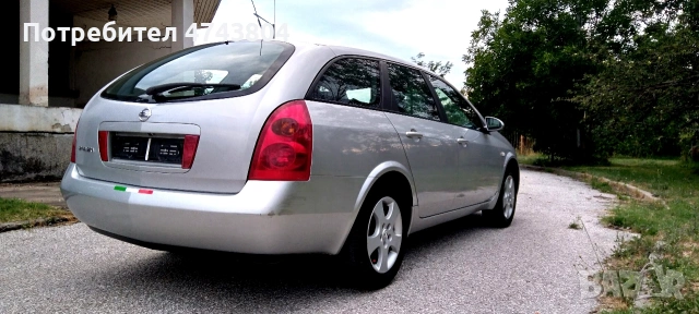  Nissan Premiera 1.8i-газов инженцион с бутилка в мястото на резервната гума-2004г. Нов внос Italia., снимка 5 - Автомобили и джипове - 55143650