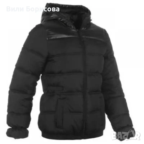 Кокетно черно якенце скачулка lonsdale в черен цвят, снимка 2 - Якета - 54486203