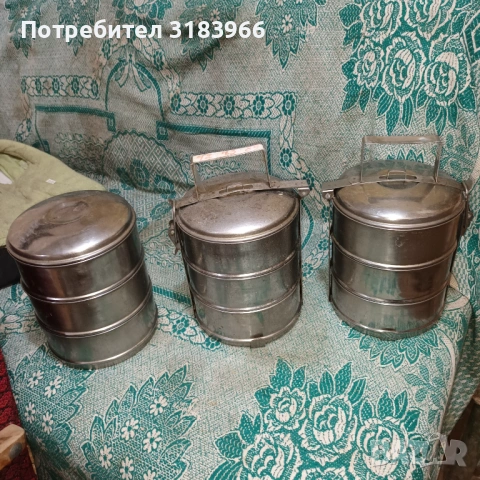 канчета за храна от хром никел, снимка 5 - Кутии за храна - 54715353