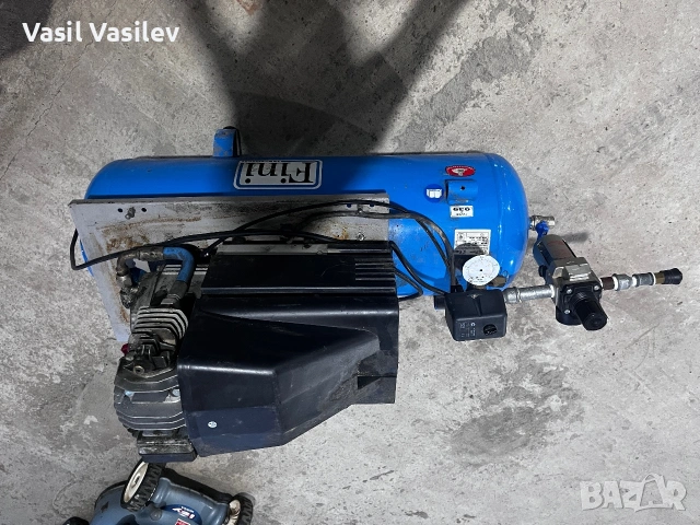 Компресор Fini 50л, снимка 2 - Компресори - 55119215