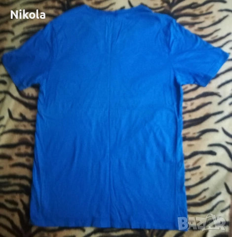 Продавам/Бартер NIKE/НАЙК Оригинална Синя 100% Памучна Тениска, снимка 3 - Тениски - 54802901