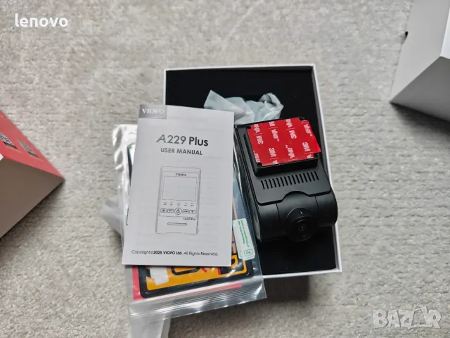 Viofo A229 Plus видеорегистратор с предна и задна камера, снимка 2 - Аксесоари и консумативи - 55428159
