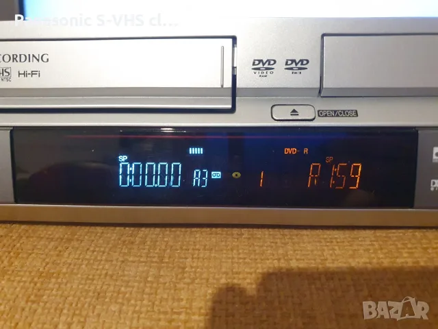 Panasonic DMR-ES30V VHS-DVD recorder, снимка 11 - Плейъри, домашно кино, прожектори - 55607992