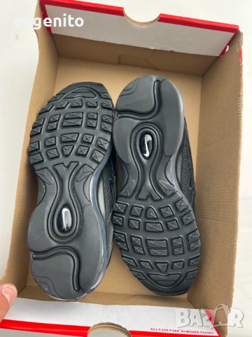 Nike Air Max 97 Triple Black маратонки размер 40, снимка 3 - Маратонки - 54391056